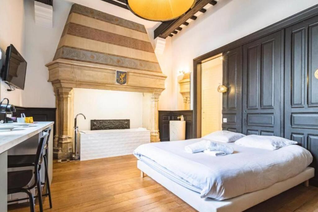 Fire, Appartement Vue Cathedrale 랭스 외부 사진